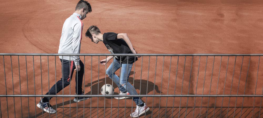 Ballspielplatte-Anwendung Ballspielplatte-Anwendung