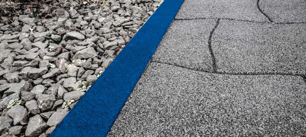 EPDM-Wegeinfassung-Anwendung EPDM-Wegeinfassung-Anwendung