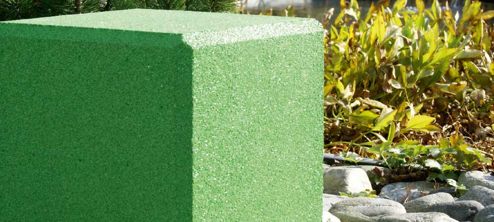 EPDM-Wuerfel-Anwendung EPDM-Wuerfel-Anwendung
